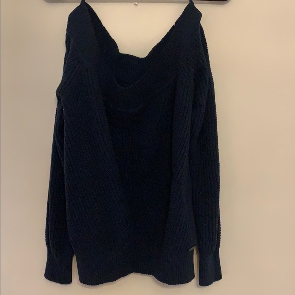 Off the shoulder Abercrombie and Fitch sweater